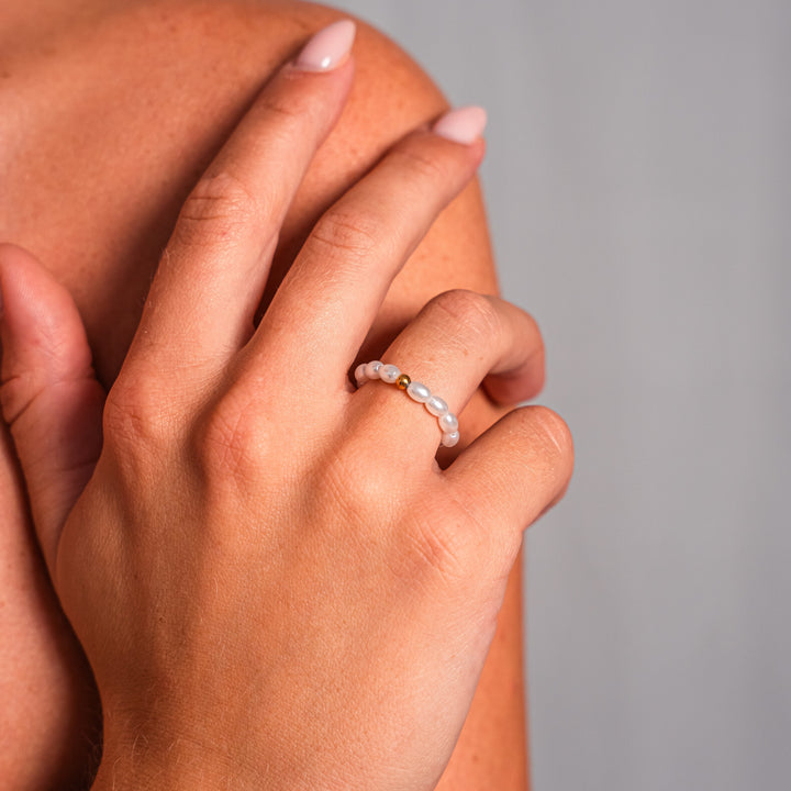 Muai Perlen Statement Ring