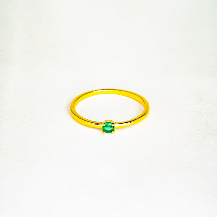 Strahlender Smaragd Edelstein