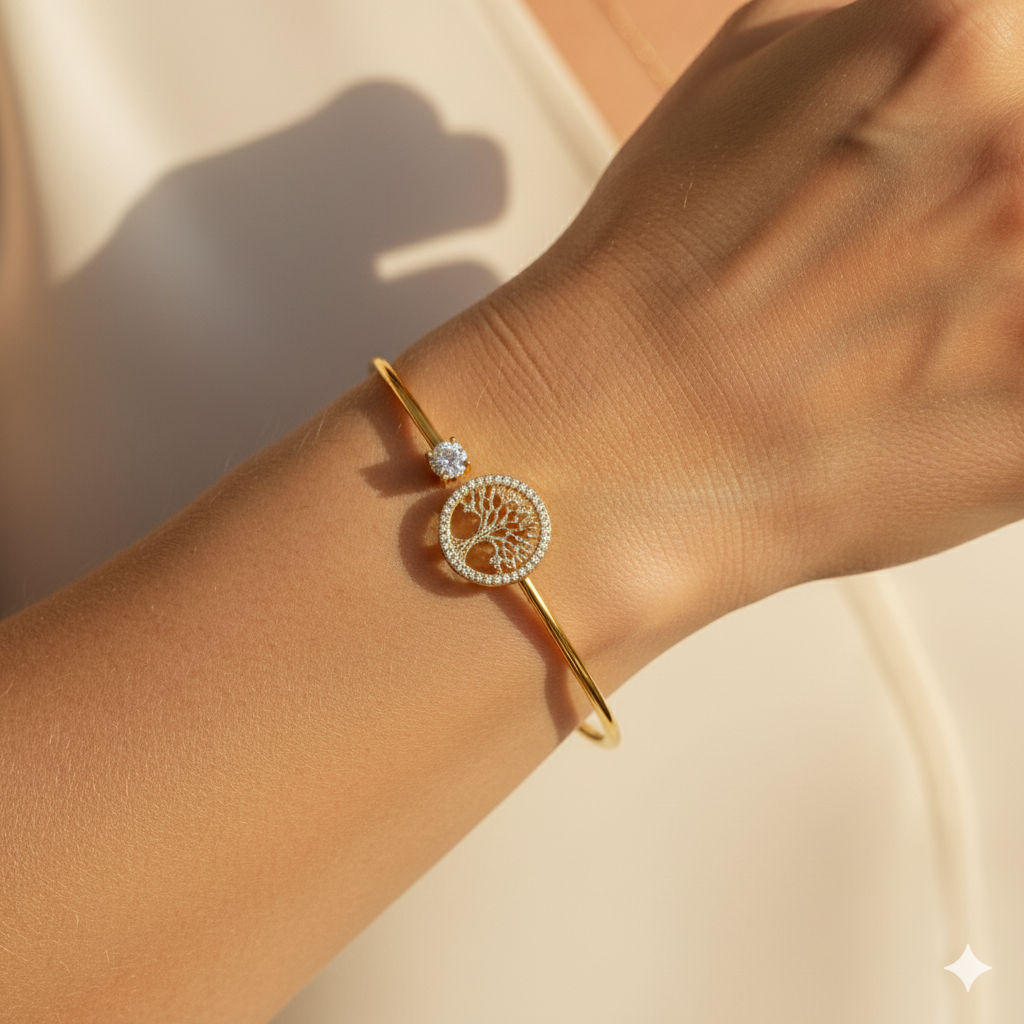 Baum des Lebens Verstellbares Armband 