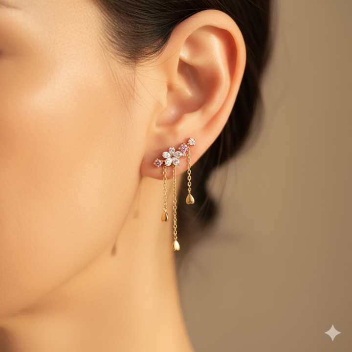 Kirschblüten Ohrringe