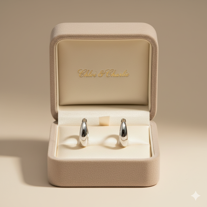 Valentina Silber Creolen