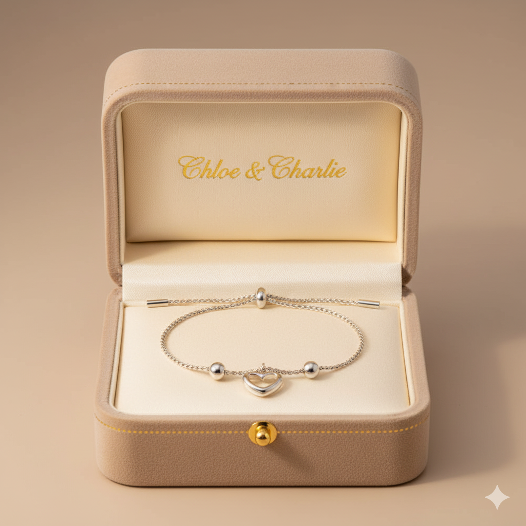 Ewige Liebe Herzarmband