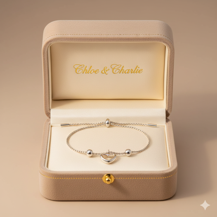 Ewige Liebe Herzarmband