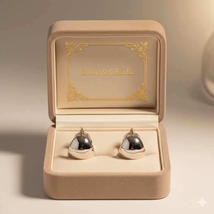 Tara Silber Chunky Creolen