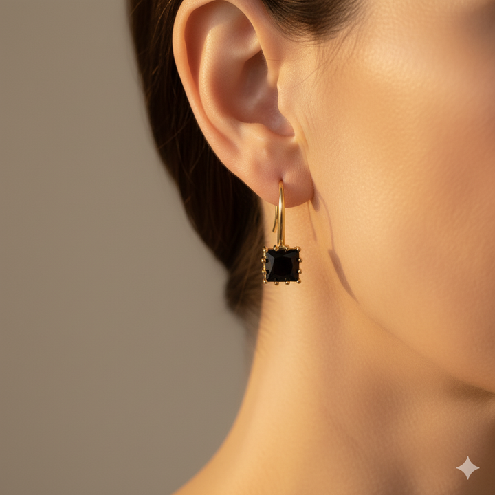 Wunder Kristall Tropf Ohrringe