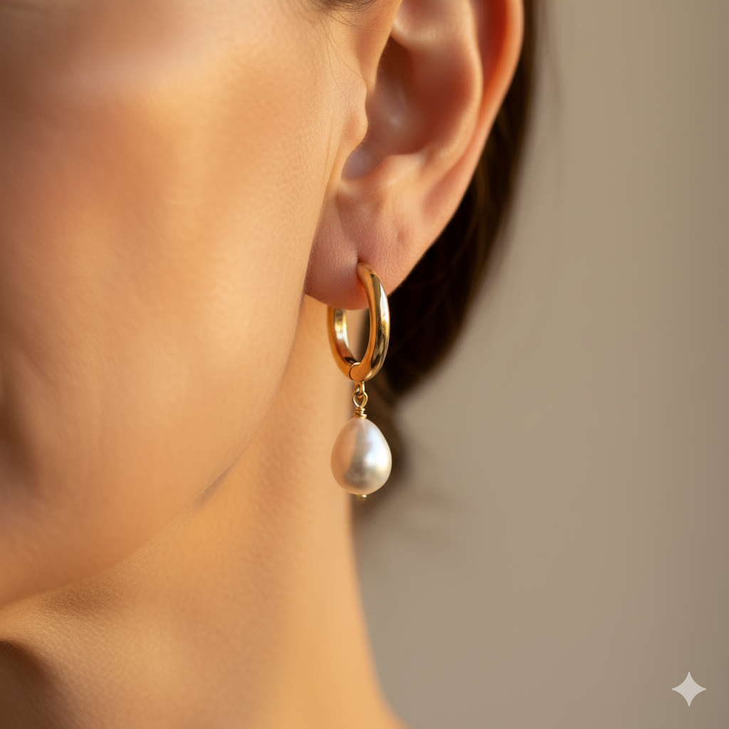 Bella Süßwasser-Ohrringe