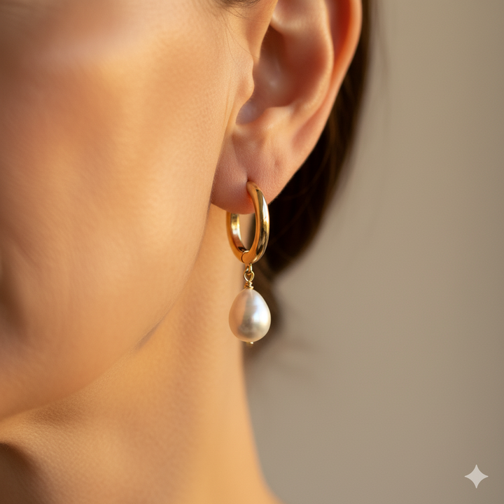 Bella Süßwasser-Ohrringe