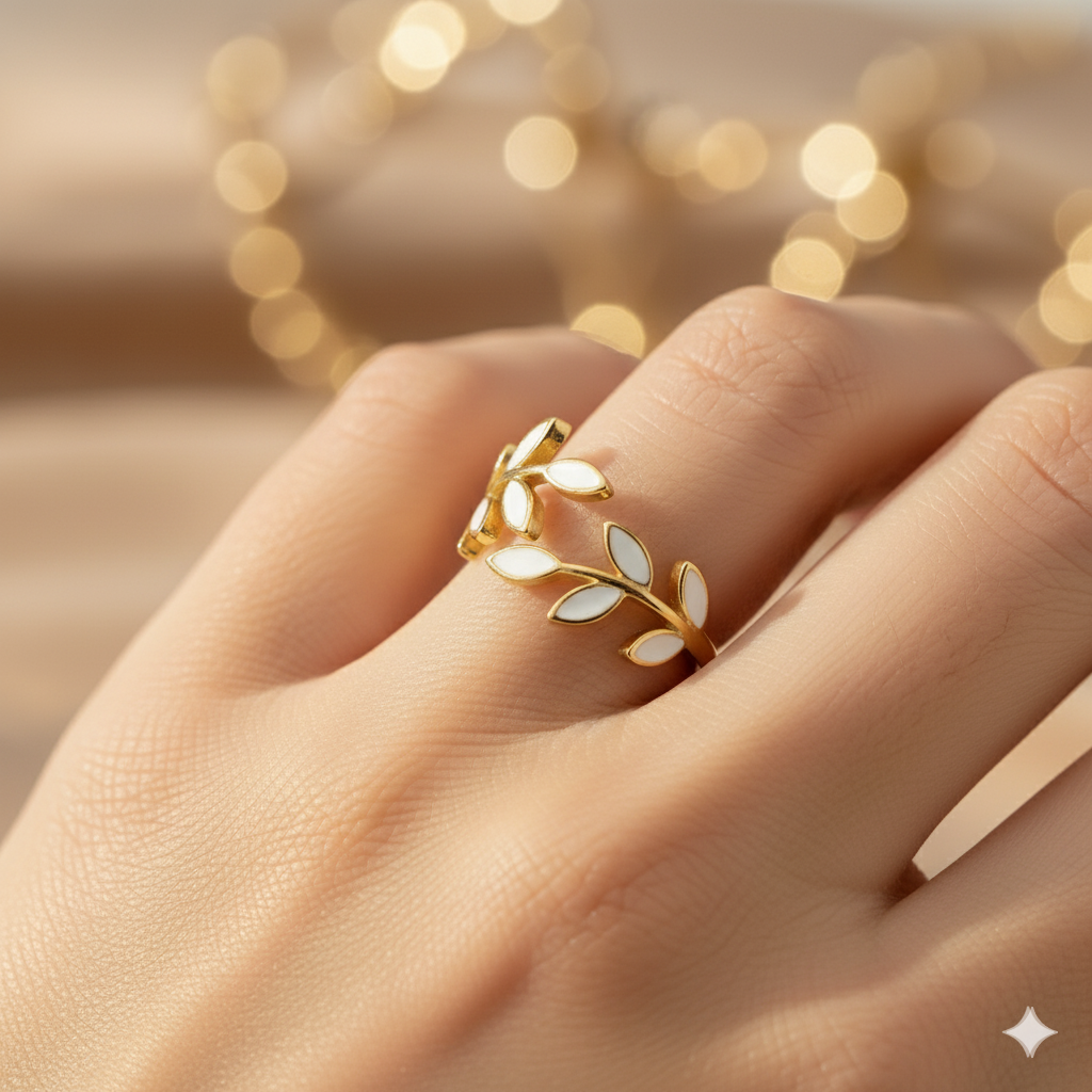 Serene - Goldblatt-Ring