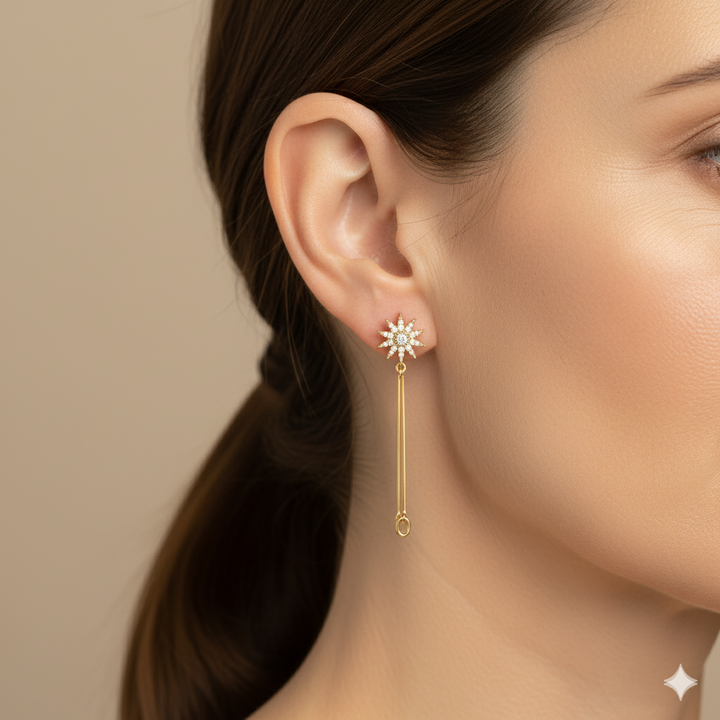 Wunsch Löwenzahn Ohrringe