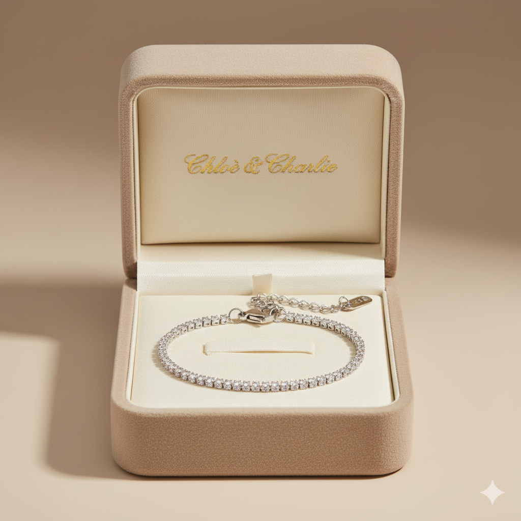 Cordelia Silber Tennisarmband