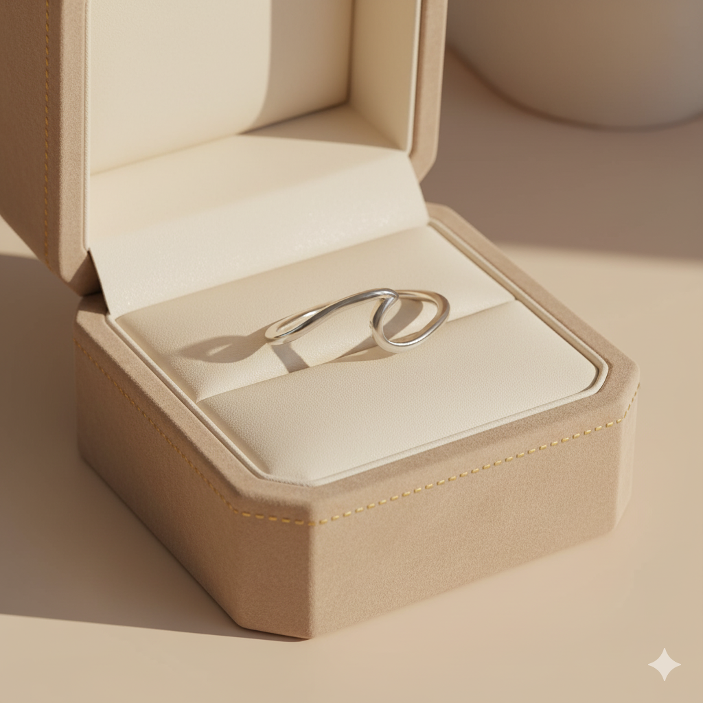 Imari Silber Wellenring