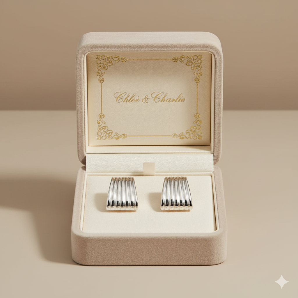 Nova Silber Ohrringe