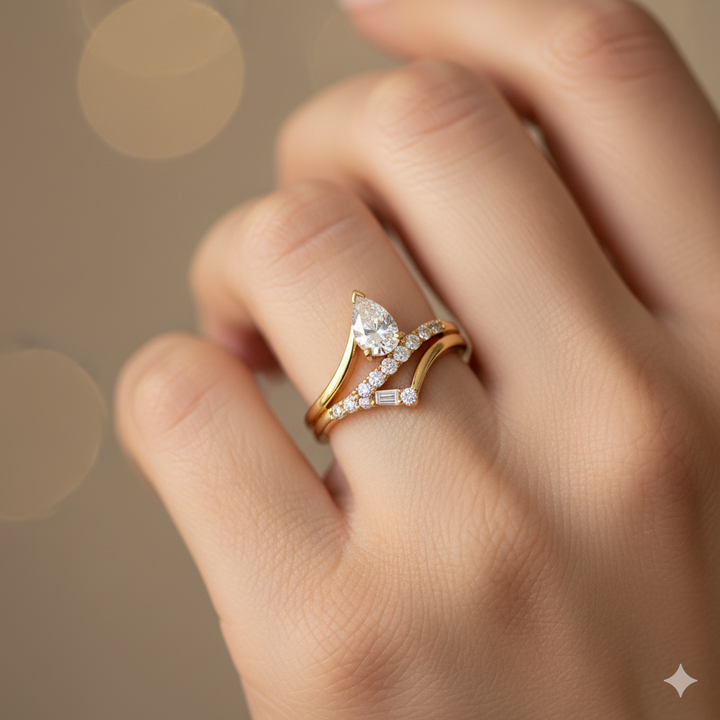 Aura - Schicker Kristallring