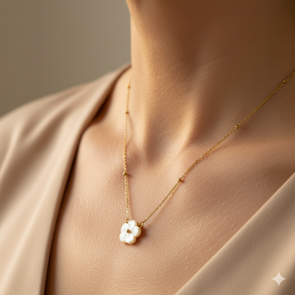 Großartige Blütenblüten-Halskette