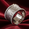 Vintage Silber Zirkonia Ring