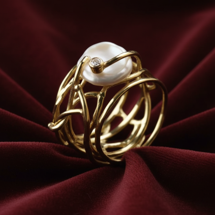 Samira - Dünnerer Goldring 