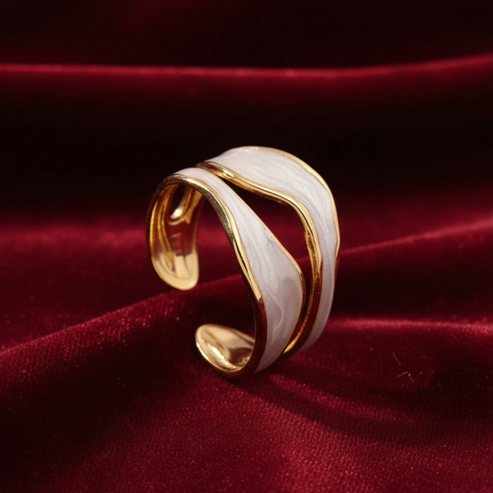 Traum - Vintage Weißgoldring 