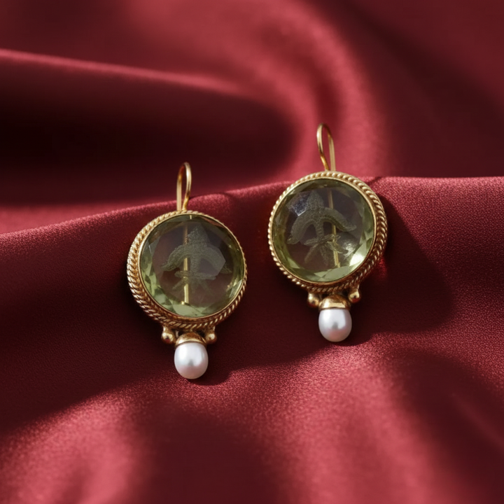 Für immer - Smaragd Ohrringe 