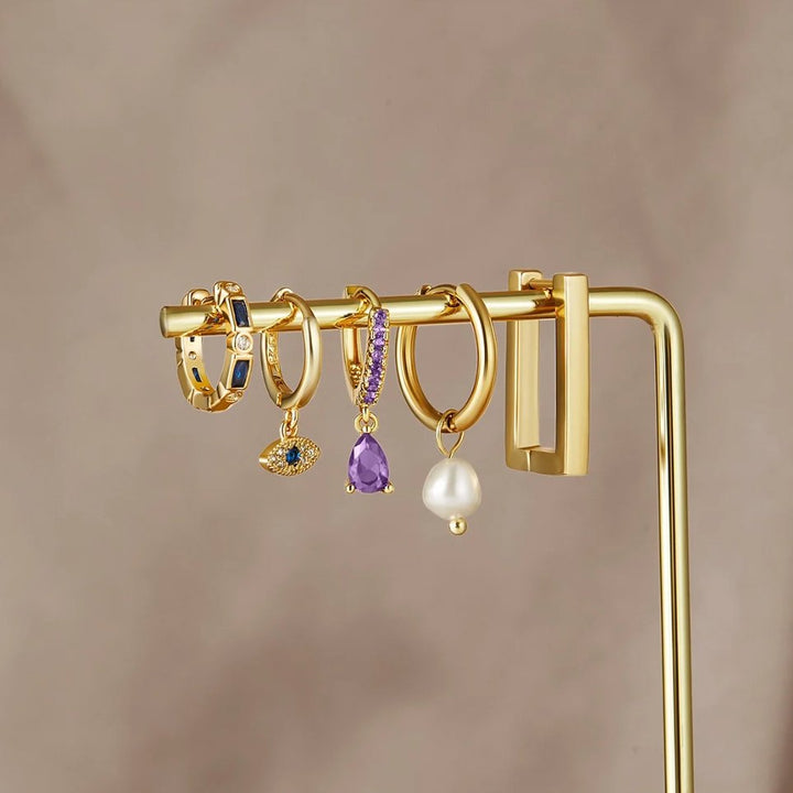 Sie Augen Tropfen Ohrringe