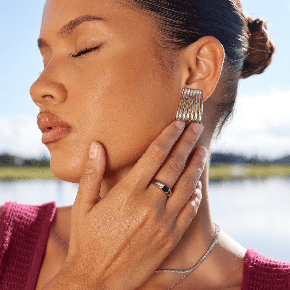 Ember Silber & Smaragd Ring