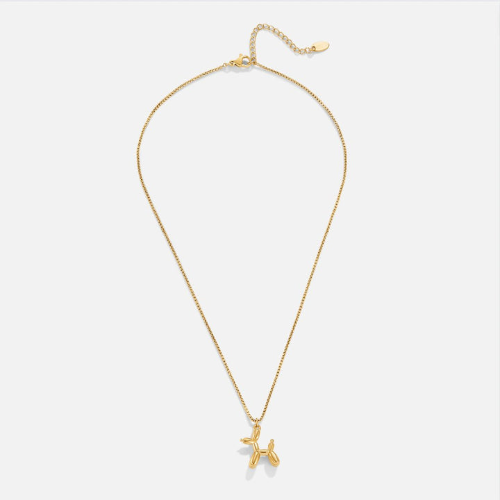 Goldenes Ballon-Tier-Halskette