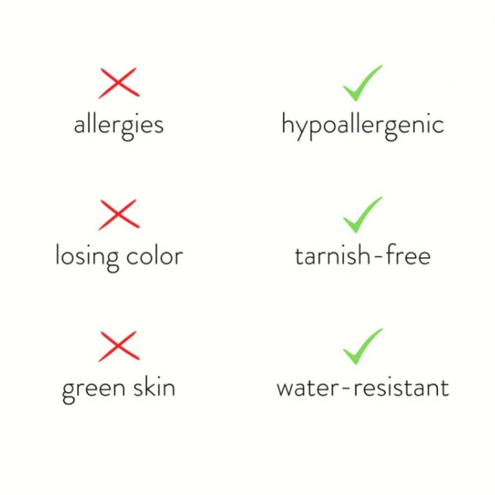 Goldene Tulpenperlenkette