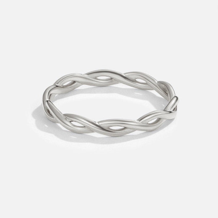 Infinity 18K Silber Dreh-Ring