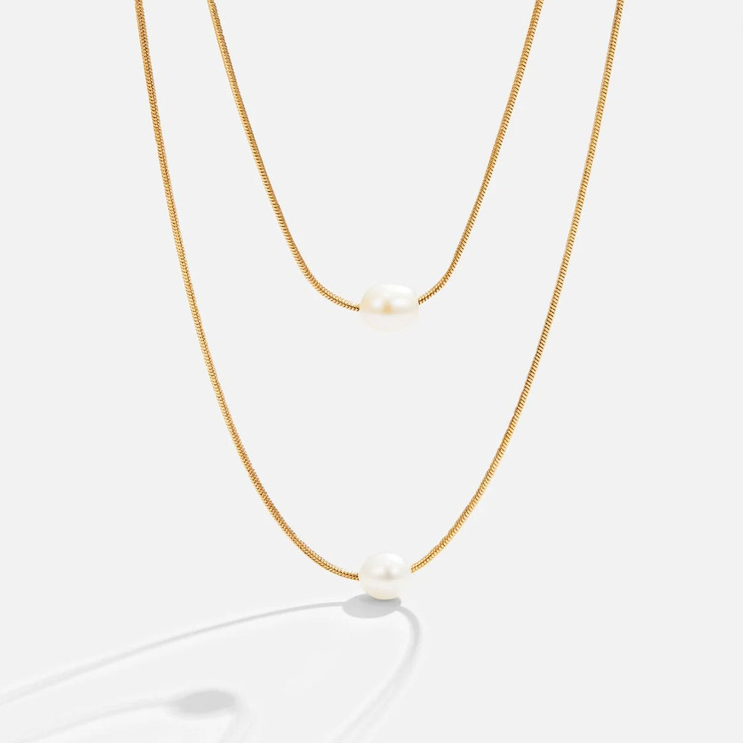 Schichtige Süßwasserperlenkette