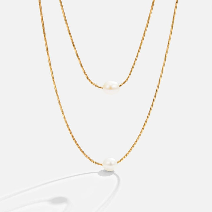 Schichtige Süßwasserperlenkette